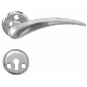 Home it dørhåndtak i børstet krom