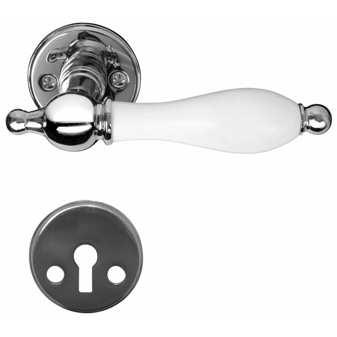 Home it dørhåndtak blankt hvitt håndtak