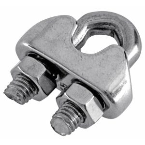 Home it vaierklemme 3 mm rustfritt stål