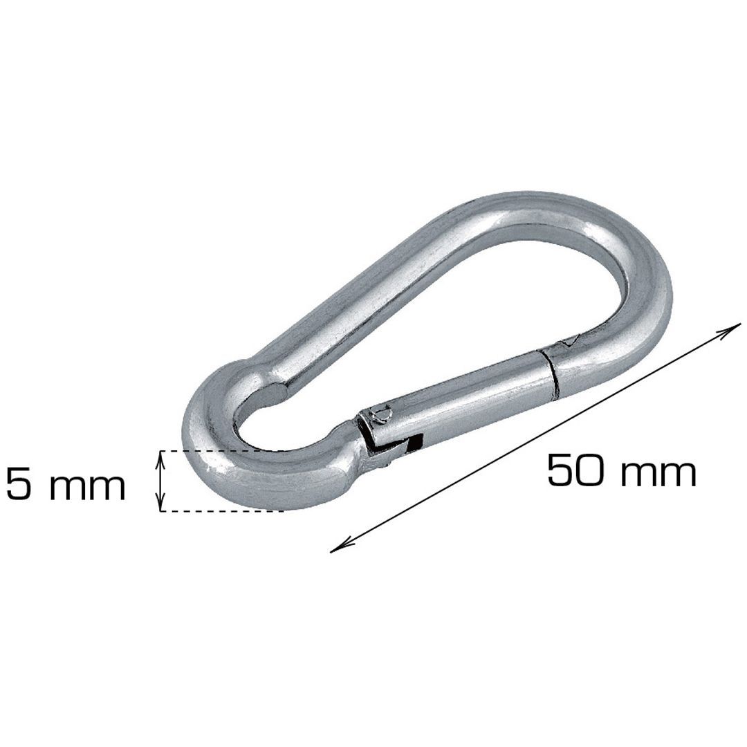 Home it karabinkrok ø5 x 50 mm elforsink - Bilde 2