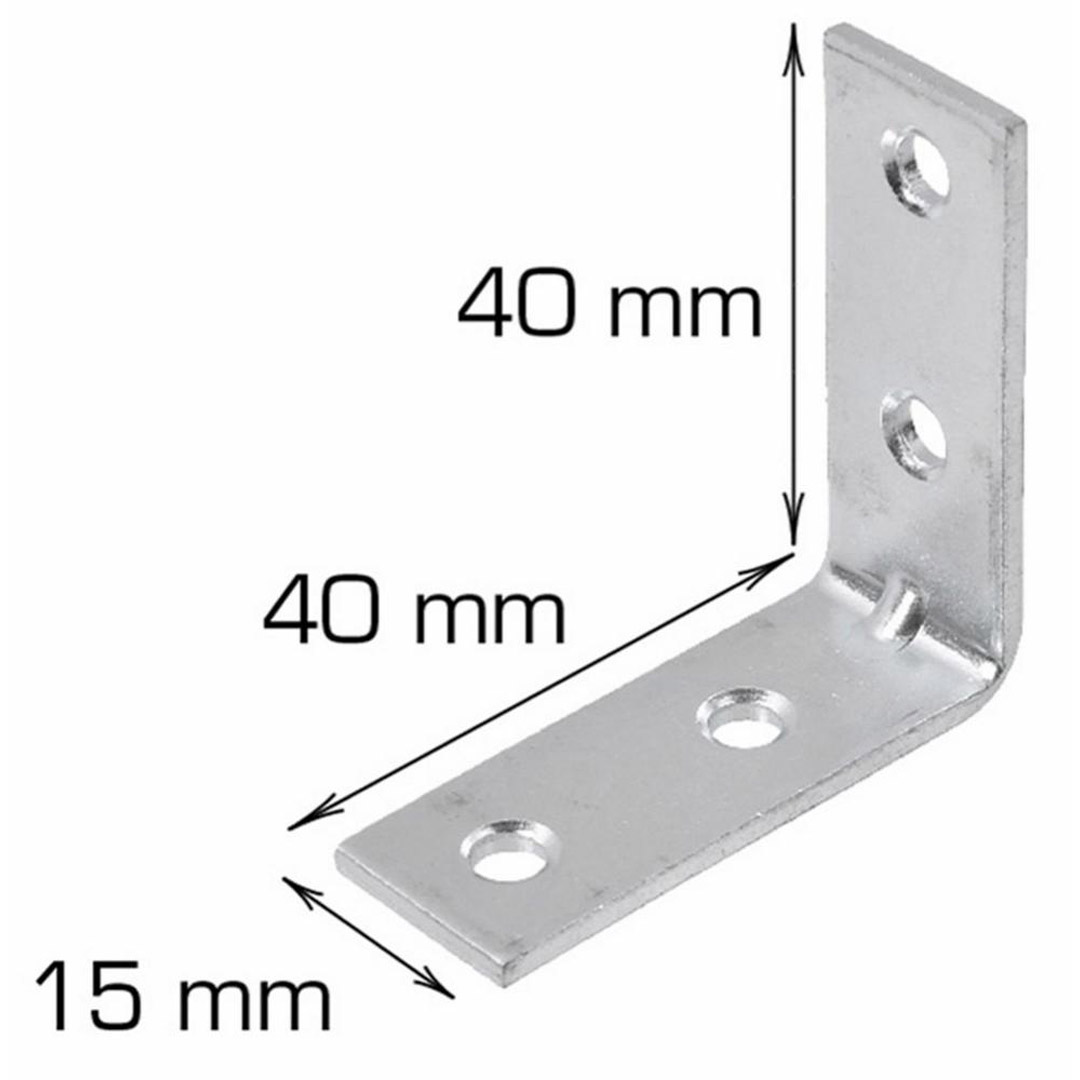 Home it vinkelbeslag 40 mm - Bilde 2