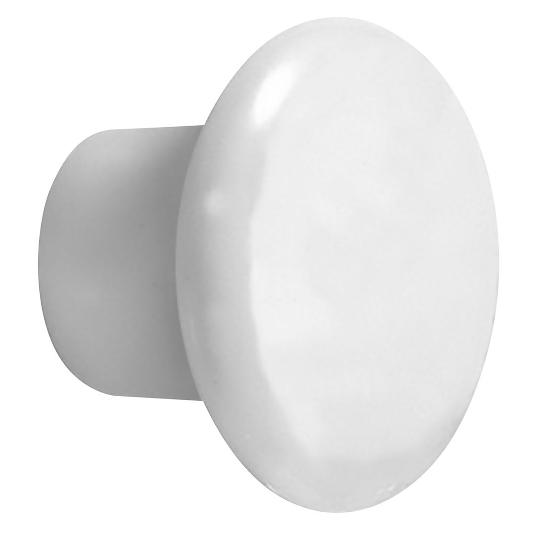 Home it porselensknopp hvit