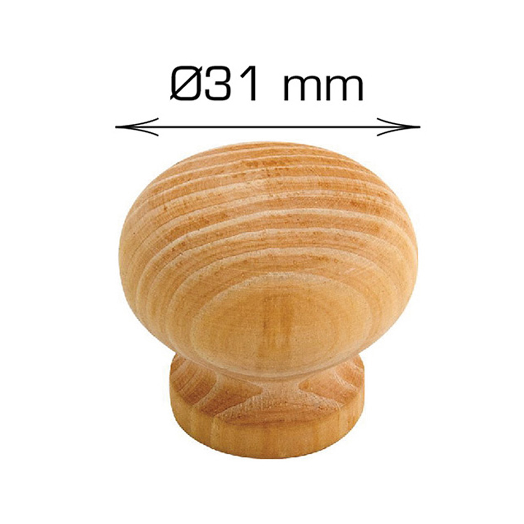 Home it møbelknott ø32 x 25 mm bøk - Bilde 2