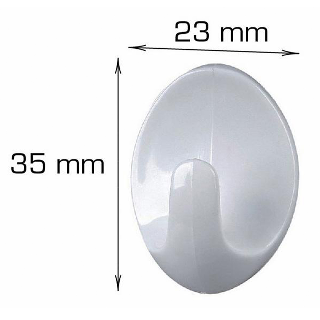 Home it selvklebende krok 35 mm - Bilde 2