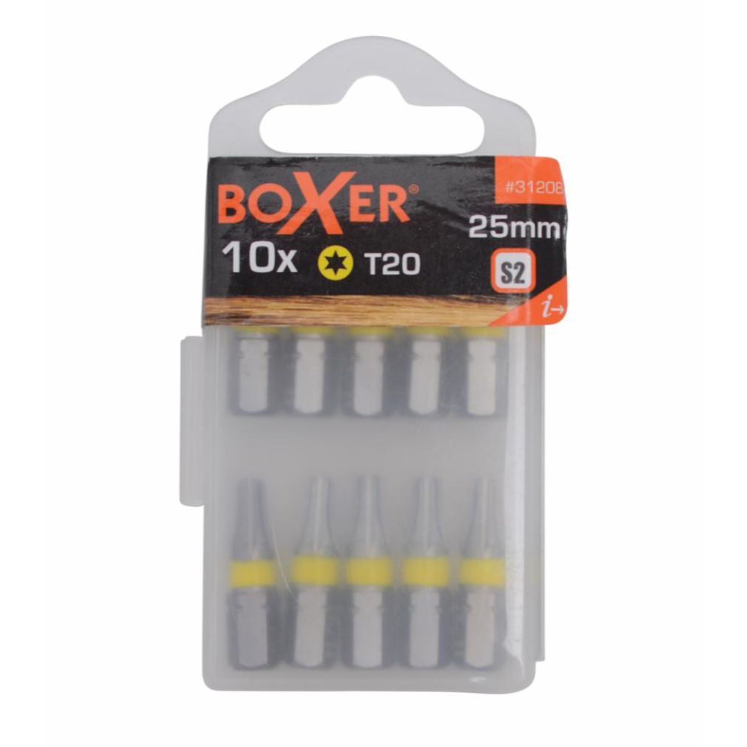 Boxer bits torx 20 10 stk. i eske s2 stå - Bilde 2