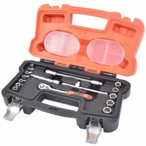 Boxer hylsenøkkelsett 1/4'' 16 deler