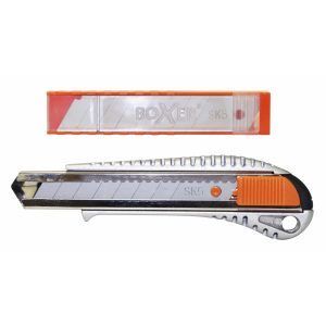 Boxer hobbykniv 18 mm inkl. 10 ekstra kn