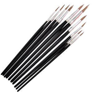 Millarco kunstnerpenselsett 10 stk.