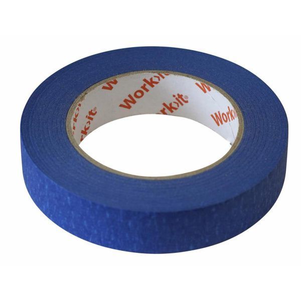 Work it maskerings tape blå 25mm x 50m - Bilde 3
