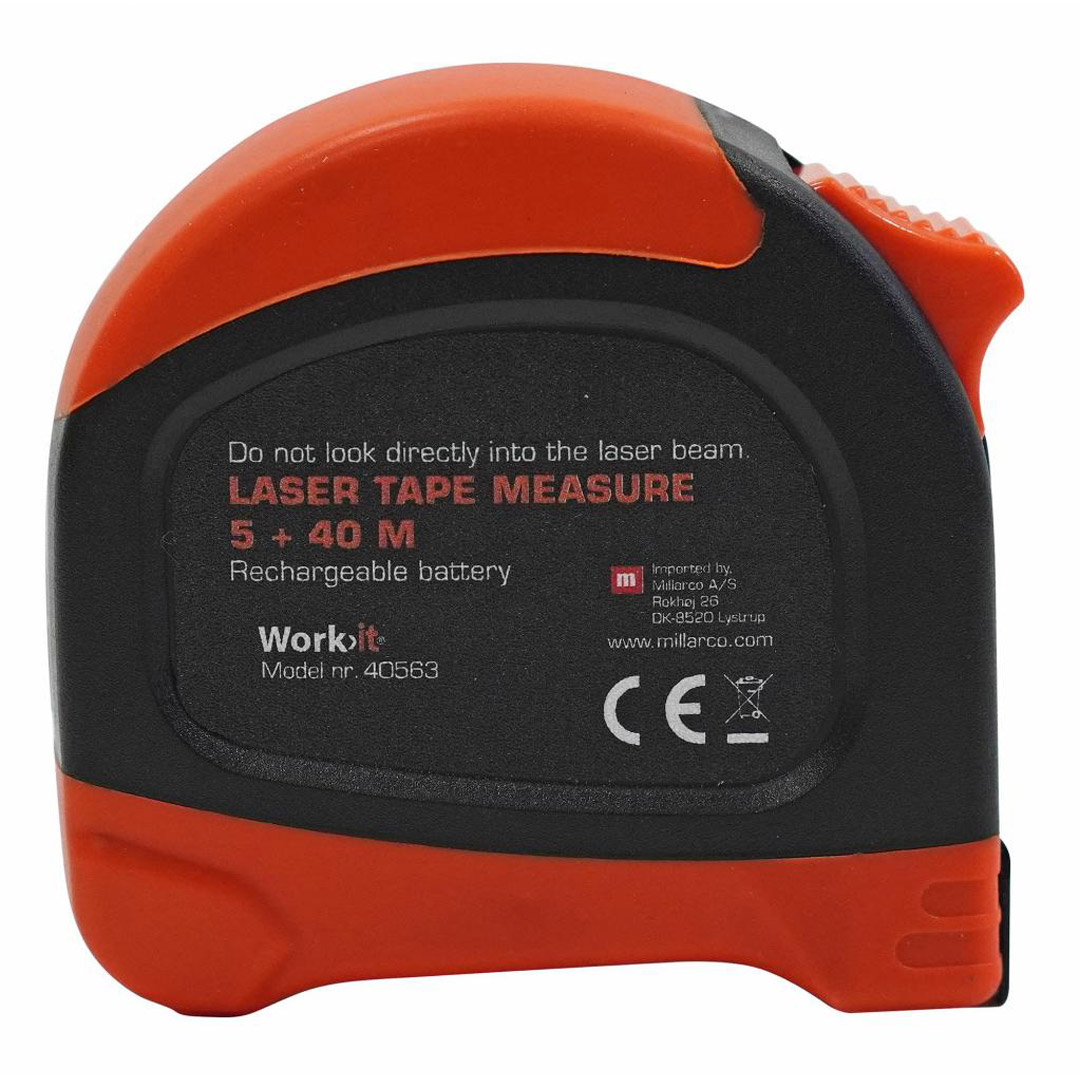 Work itlasermålebånd 5 + 40 m - Bilde 2