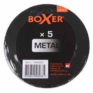 Boxer kappeskiver metall ø125 5 stk. (t