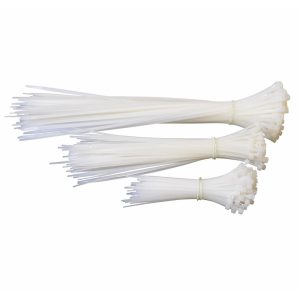 Millarco kabelstrips 300 stk. hvit