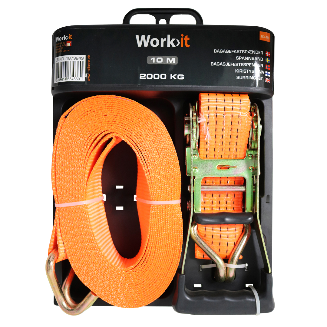 Work it bagasjefestespenner 2000 kg 10 m - Bilde 2