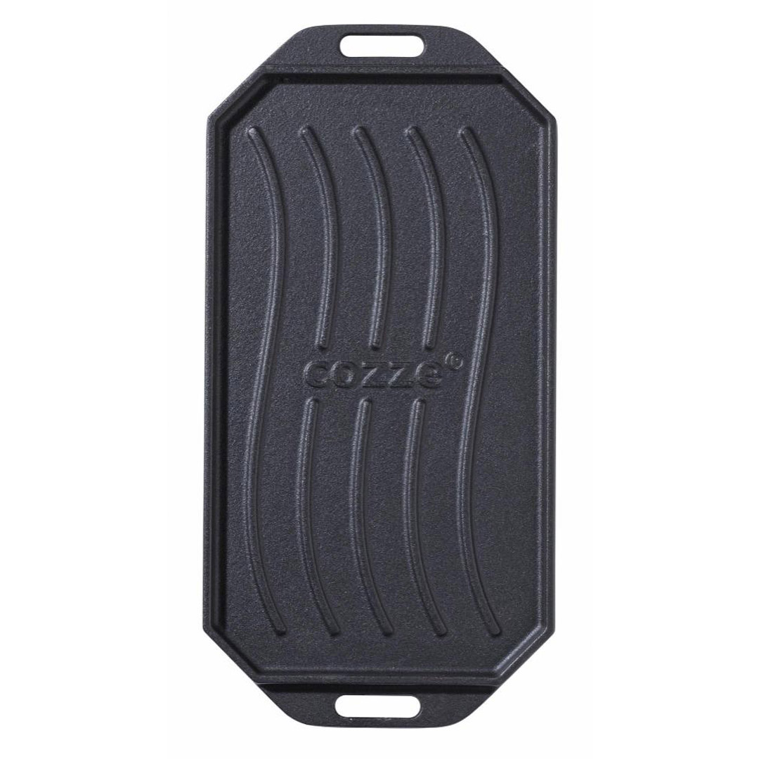 Cozze støpejernspanne med trebrett 15x30 - Bilde 4