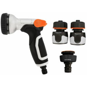 Green it+ dusjpistolsett med 3 koblinger