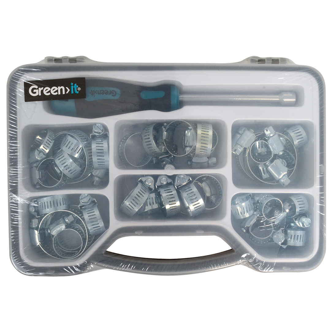 Green it slangeklemmersortiment i koffer - Bilde 2