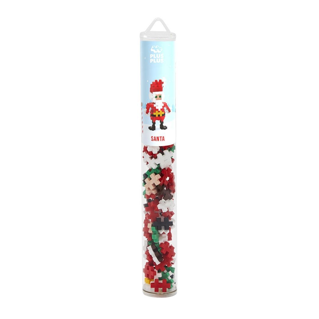 Plus-plus santa claus / 100 pcs tube