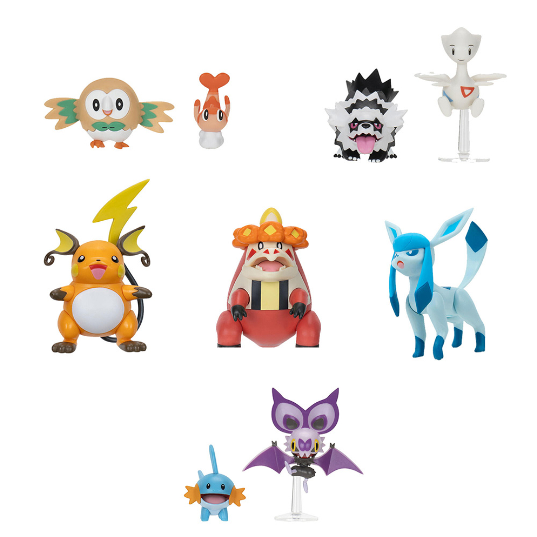 Pokemon battle figure pack 6 ass.