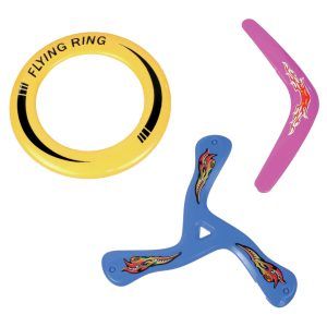 Boomerang sett 3 deler