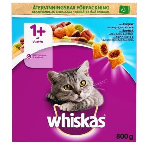 Whiskas tunfisk 1+  800 gram