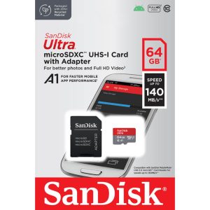 Microsdxc mobil ultra 64gb 140mb/s uhs-i