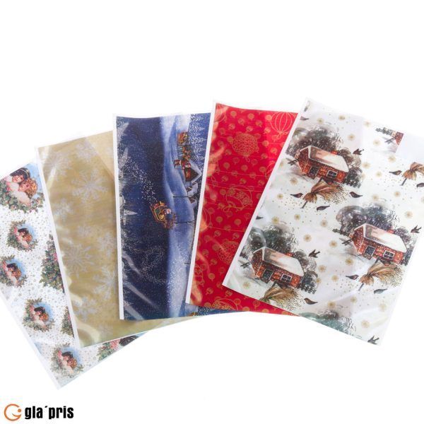 Julepapir 70 cm x 10 meter