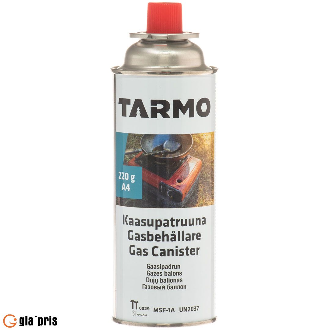 Tarmo gass beholder 220 gr a4