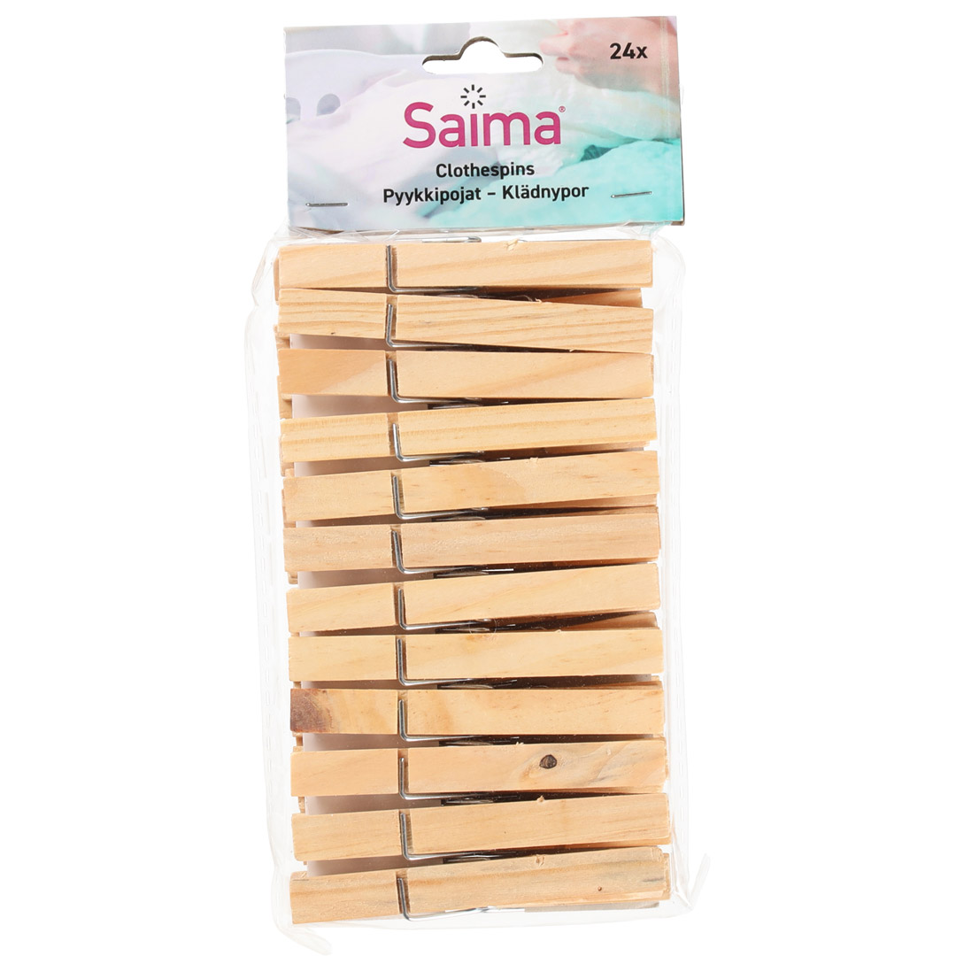 Saima klut klesklype tre 24pk