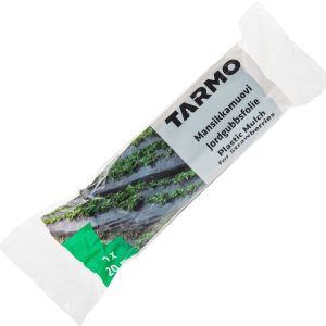 Plast beskyttelse sort 20m