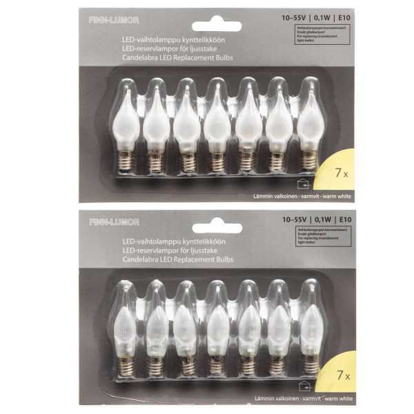 Finnlumor reservepære led e10 34v 0,1w 7