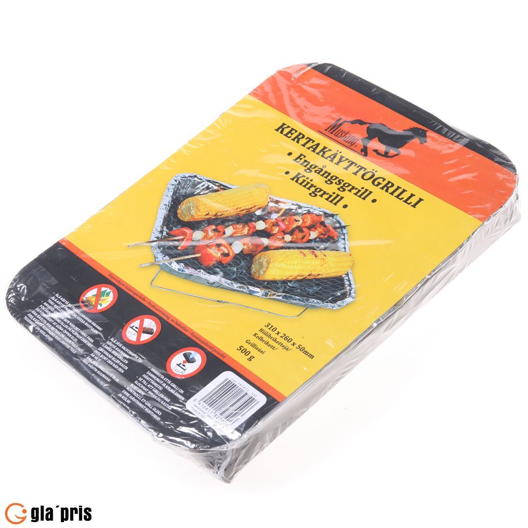 Engangsgrill 500 gram