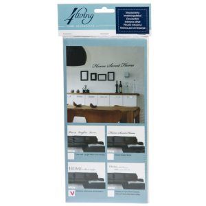 Veggskilt home decor asst.