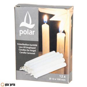Polar lys til angel klokkespill 12 stk