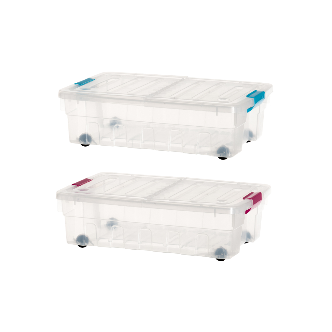 Nord clean oppbevaringsboks med hjul 30