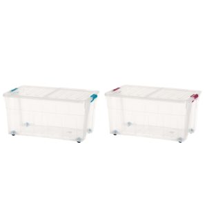 Nord clean oppbevaringsboks med hjul 120