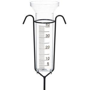 Regnmåler med stativ