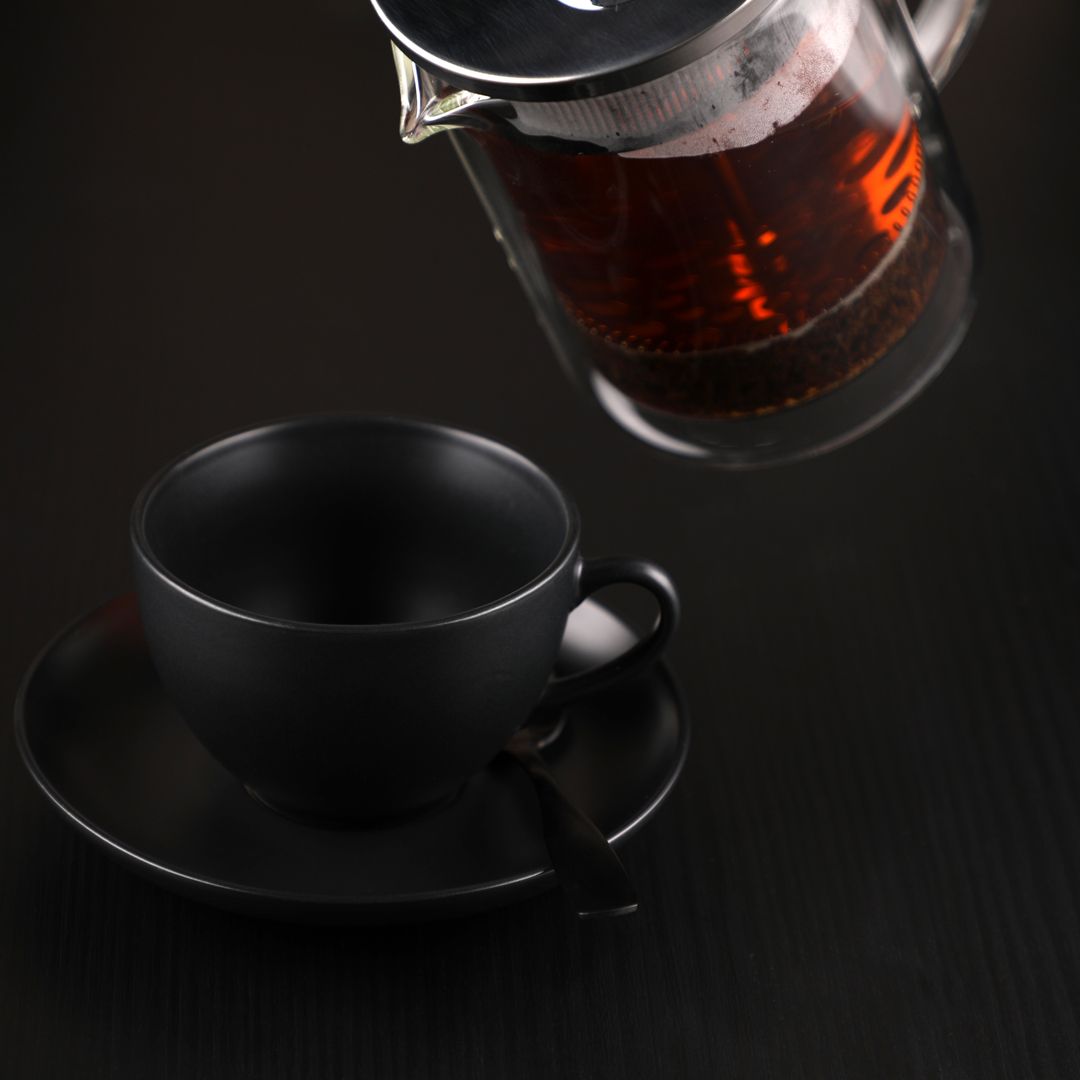 Maku presskanne 600 ml i glass med stål - Bilde 4