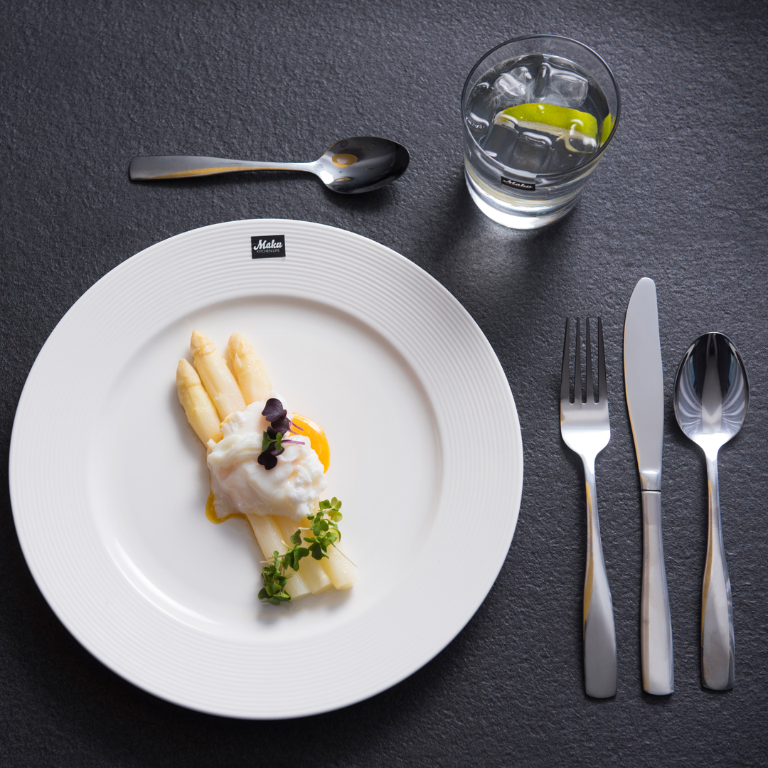 Maku middagstallerken 26,5 cm hvit - Bilde 4