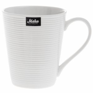 Maku porselens krus 3,5 dl hvit