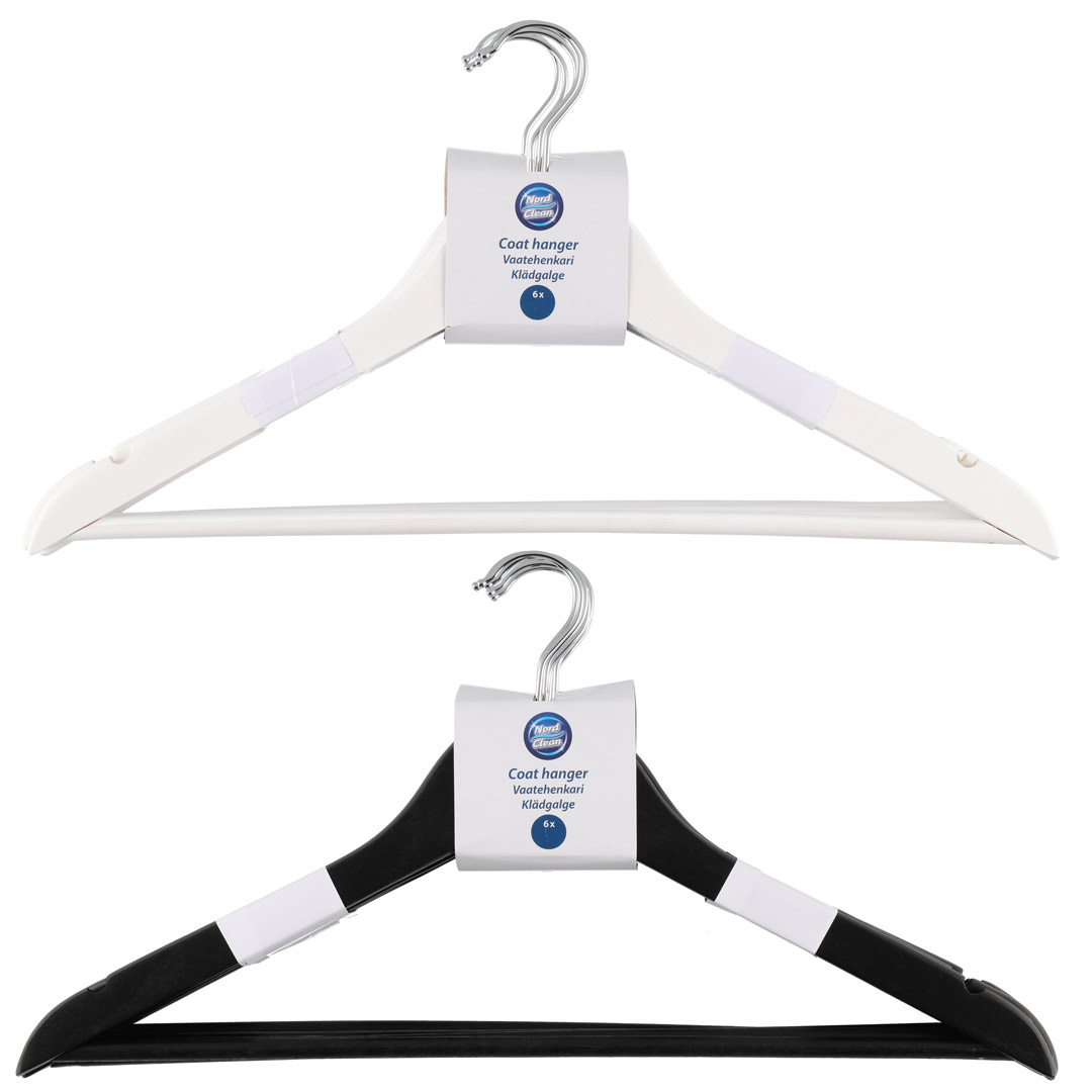 Nord clean kleshenger tre 6 stk svart og