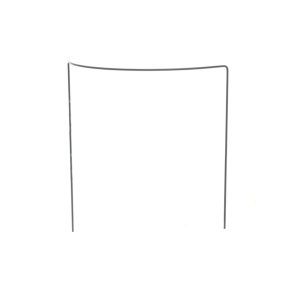 Tarmo u-formet plantestøtte 35 cm