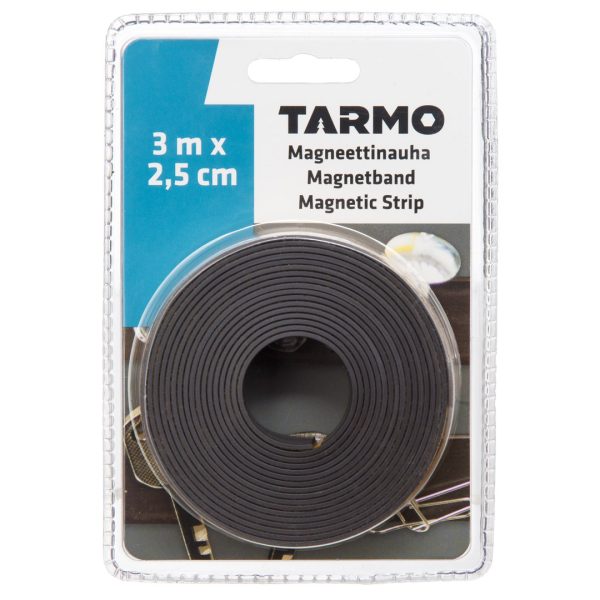 Tarmo magnet bånd 2,5cm x 3m