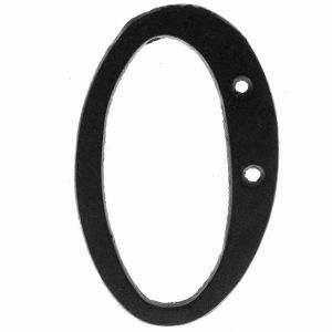 Tarmo husnummer i støpejern nr 0