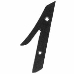 Tarmo husnummer i støpejern nr 1