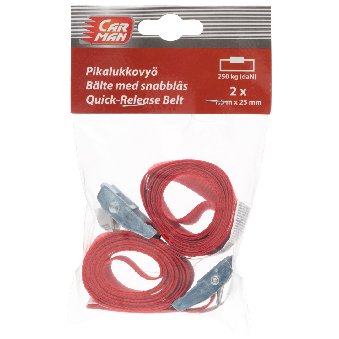 Carman lastestropp 1.5mx25mm 2pk - Bilde 2