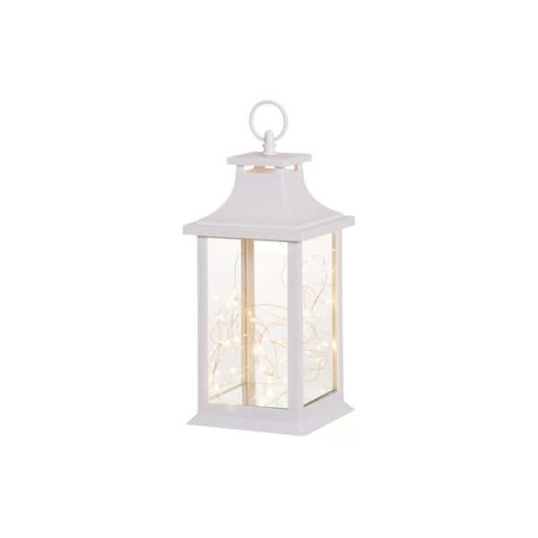 Finnlumor lanterne m/deco lys hvit 40led - Bilde 2