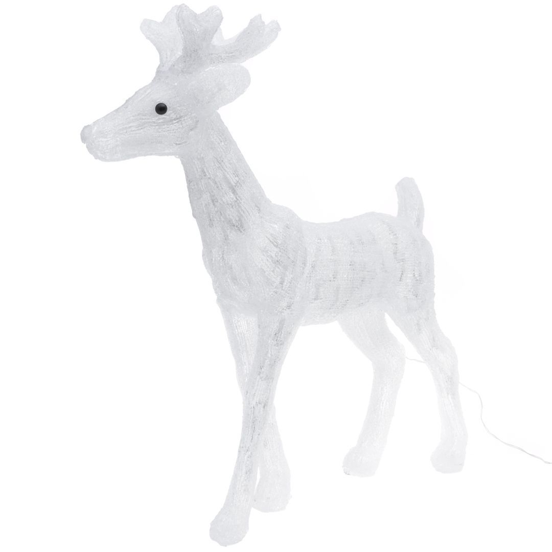 Finnlumor reinsdyr med 180 ledlys