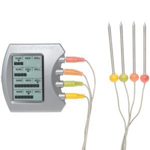 Mustang grill termometer for 4 stek