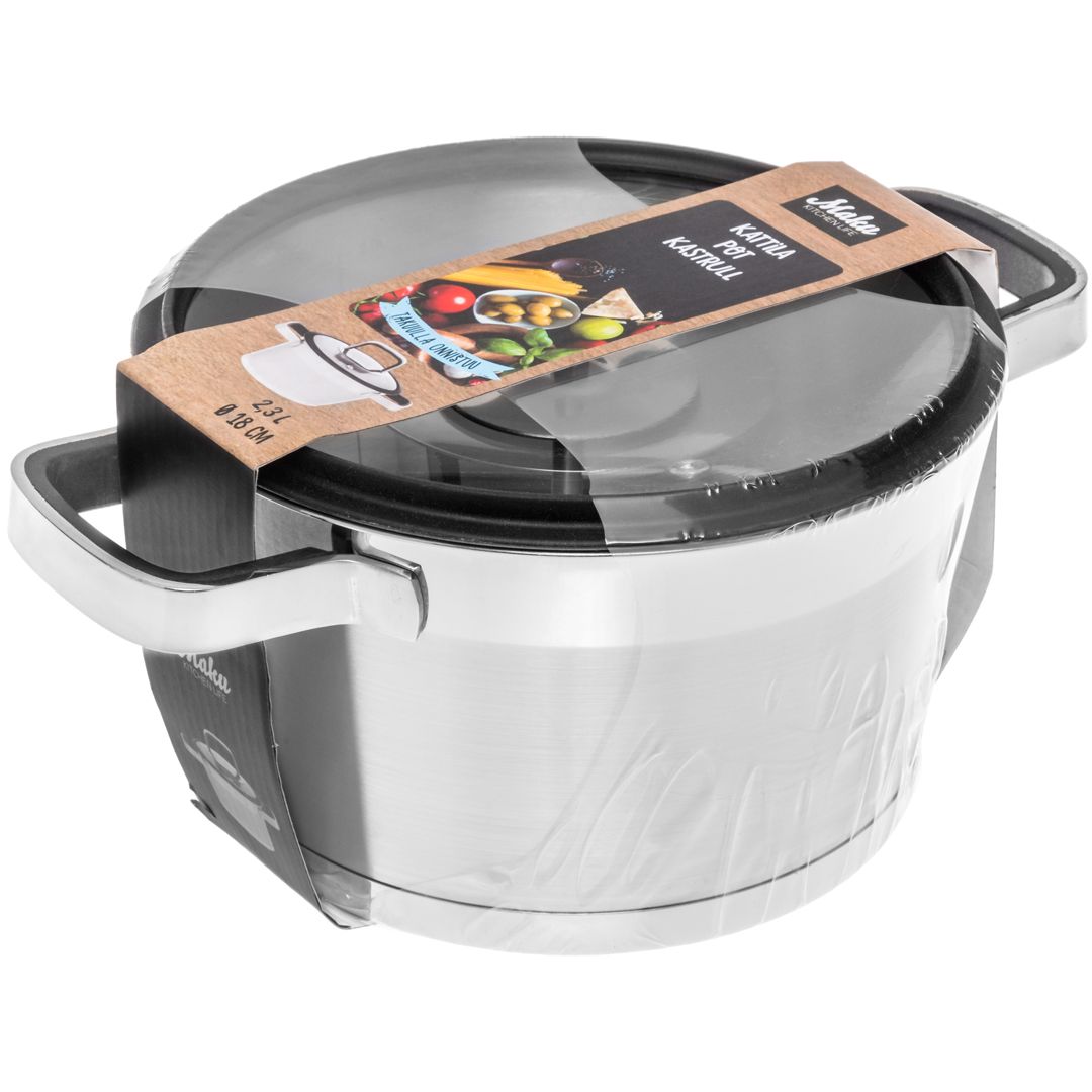 Maku gryte med glasslokk 18cm - Bilde 3