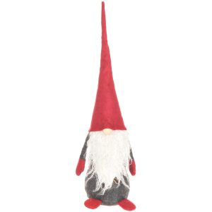 Winteria nisse med hatt rød 60 cm